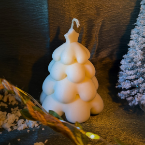 Bougie sapin de Noël parfum aiguille de pin