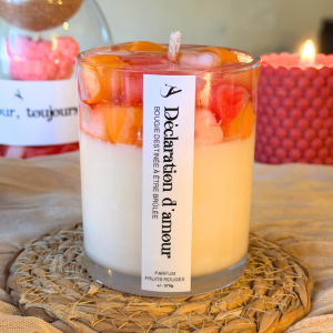 Bougie "Déclaration d'amour"